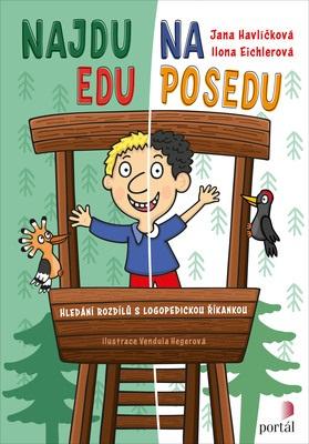 Kniha: Najdu Edu na posedu - Hledání rozdílů s logopedickou říkankou - Ilona Eichlerová