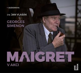 CD: Maigret v akci - CDmp3 (Čte Jan Vlasák) - 1. vydanie - Georges Simenon