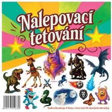 Doplnk. tovar: Nalepovací tetování 2 - Dinosaurus