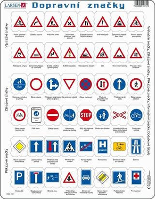 Hračka: Puzzle Dopravní značky
