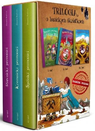 Kniha: Trilógia o baníckych škriatkoch - Štiavnickí permoníci I.časť, Kremnickí permoníci II.časť, Spišskí permoníci III.časť - 1. vydanie - Zuzana Boďová