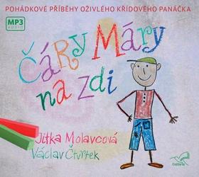 Médium CD: Čáry máry na zdi - Pohádkové příběhy oživlého křídového panáčka - 1. vydanie - Václav Čtvrtek