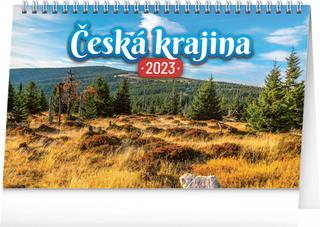 Kalendár stolný: Česká krajina 2023 - stolní kalendář