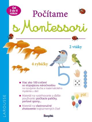 Kniha: Počítame s Montessori - 1. vydanie - Delphine Urvoyová