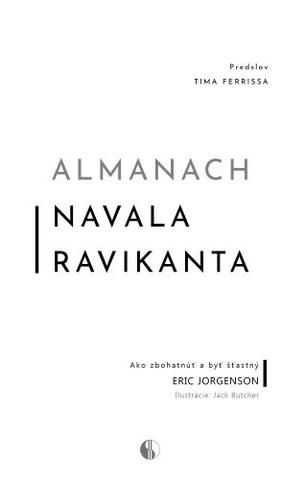 Kniha: Almanach Navala Ravikanta - Eric Jorgenson