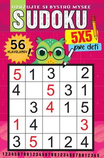 Kniha: Sudoku 5x5 - 56 hlavolamov