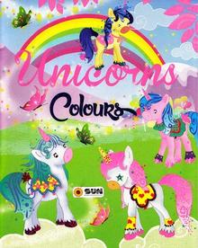 Doplnk. tovar: Unicorns colours - barevné s glitry