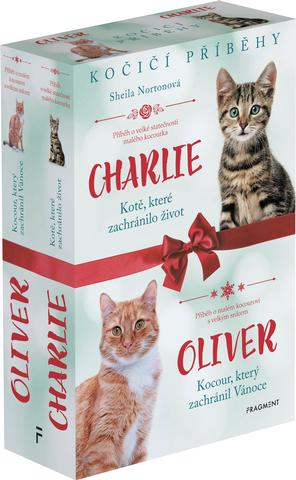 Kniha: Kočičí příběhy: Oliver + Charlie – box - Kotě, které zachránilo život, Kocour, který zachránil Vánoce - 1. vydanie - Sheila Nortonová