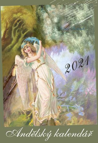 Kalendár nástenný: Andělský kalendář 2021 - nástěnný kalendář - Klára Trnková