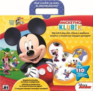 Kniha: Zábavný kufrík/ Mickeyho klubík - Zbaľ si kufrík na cestu za dobrodružstvom! - 1. vydanie - Walt Disney