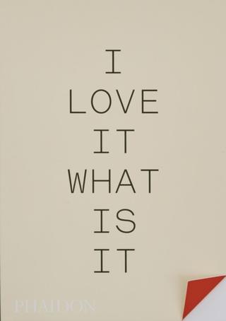 Kniha: I love it. What is it?