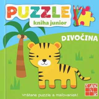 Kniha: Divočina - Puzzle kniha junior - 1. vydanie