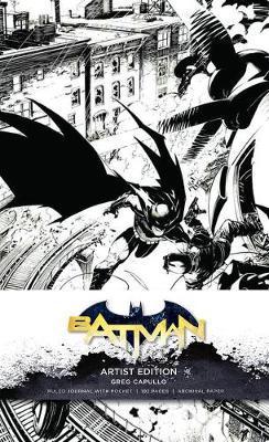 Kniha: DC Comics Batman Hardcover Ruled Journal Artist Edition