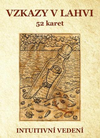 Karty: Vzkazy v lahvi (52 karet + výkladová kniha) - 52 karet - 1. vydanie - Veronika Kovářová