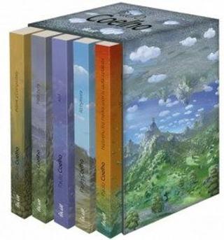 Kniha: Paulo Coelho – darčekový box - Alchymista, Alef, Na brehu Rio Piedra, Piata hora, Pútnik z Compostely. - Paulo Coelho
