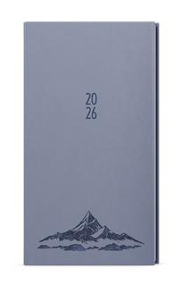 Knižný diár: Týdenní diář 2026 Jakub Vivella s ražbou kapesní holubí šeď Hory