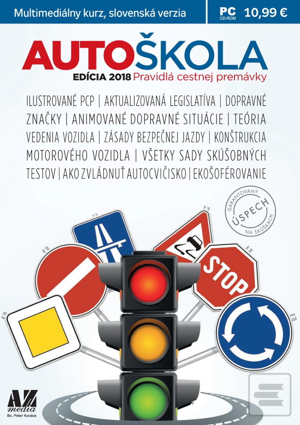DVD: Autoškola - edícia 2018 - Pravidlá cestnej premávky