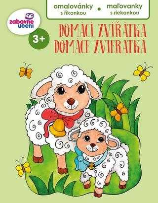 Doplnk. tovar : Domácí zvířata omalovánky s říkankou/maľovanky s riekankou