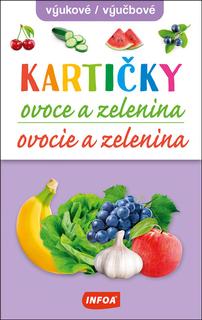 Karty: výukové/výučbové kartičky ovoce a zelenina - ovocie a zelenina - 1. vydanie - Kolektív autorov