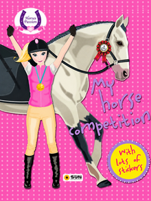 Kniha: My Horse competition - růžová