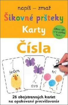 Karty : Šikovné pršteky Čísla - karty - 1. vydanie