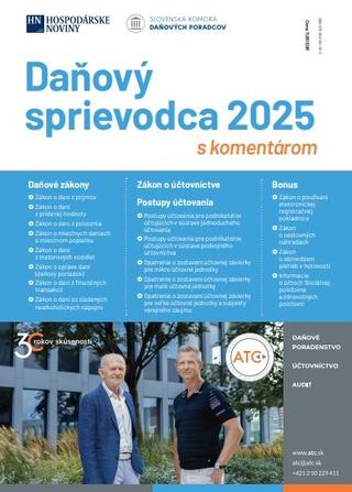 Kniha: Daňový sprievodca 2025 - s komentárom - 1. vydanie