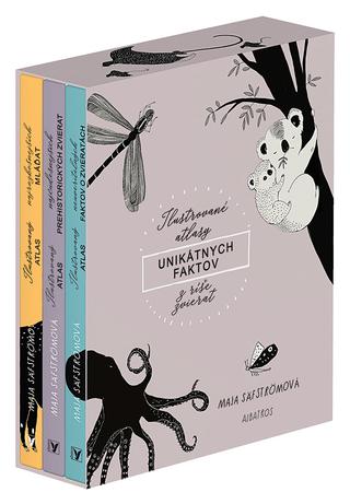 Kniha: Ilustrované atlasy unikátnych faktov z ríše zvierat - 1. vydanie - Maja Säfströmová