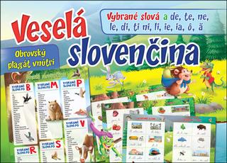 Kniha: Veselá slovenčina - Obrovský plagát vnútri