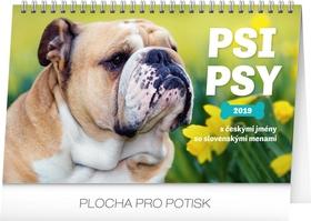 Kalendár stolný: Stolní kalendář Psi – Psy CZ/SK 2019, 23