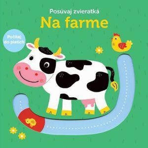 Kniha : Posúvaj zvieratká Na farme