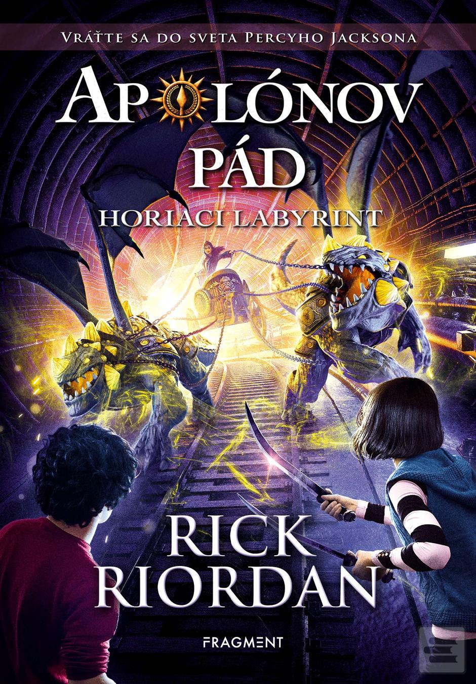 Kniha: Apolónov pád 3: Horiaci labyrint - 1. vydanie - Rick Riordan