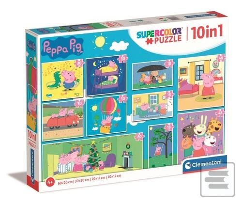 Puzzle Prasátko Peppa 10…