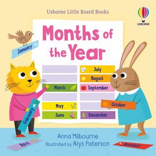 Kniha: Little Board Books Months of the Year - Anna Milbourne