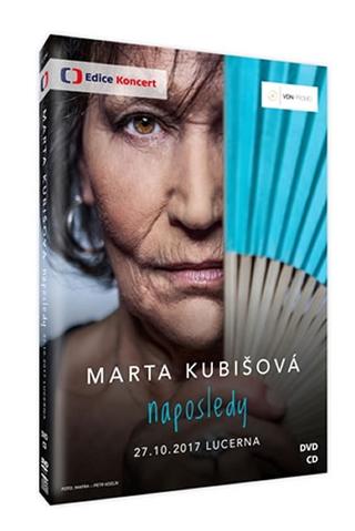 DVD: Marta Kubišová Naposledy - DVD + CD - 1. vydanie - Marta Kubišová