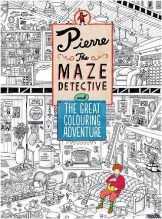 Kniha: Pierre the Maze Detective and The Great Colouring Adventure - Hiro Kamigaki