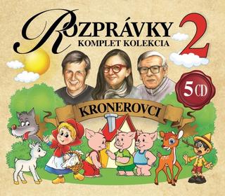 CD: 5CD BOX  Rozprávky Kronerovci 2 - Audiokniha - 1. vydanie - Kronerovci