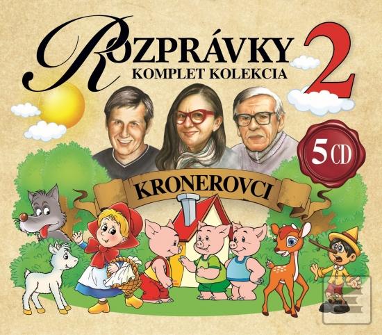 5CD BOX  Rozprávky Krone…