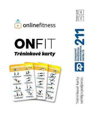 Karty : ONFIT Tréninkové karty 40 karet