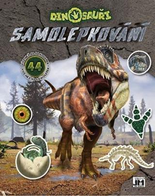 Kniha: Samolepkování Dinosauři