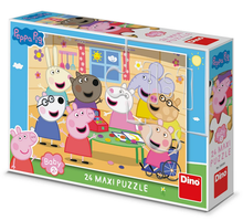Puzzle: Puzzle 24 maxi Peppa Pig obchod