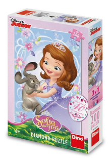 Puzzle: Puzzle 200 Sofie a králíček diamond
