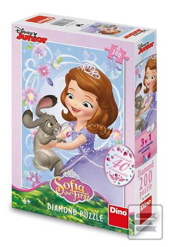 Puzzle: Puzzle 200 Sofie a králíček diamond