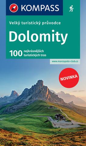 Knižná mapa: Dolomity - velký turistický průvodce - 3. vydanie