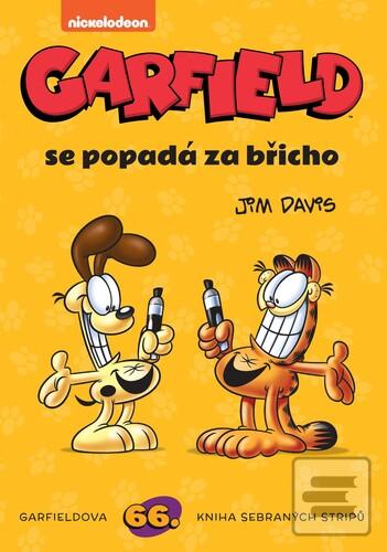 Garfield se popadá za bř… (Jim Davis)