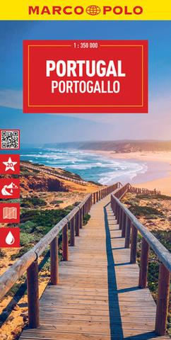 Skladaná mapa: Portugalsko 1:350 000