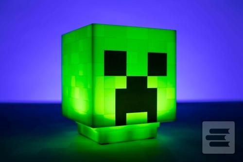 Světlo Minecraft Creeper