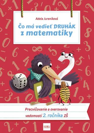 Kniha: Čo má vedieť druhák z matematiky, 2. vydanie - Procvičovanie a overovanie vedomostí 2. ročník ZŠ - 2. vydanie - Adela Jureníková