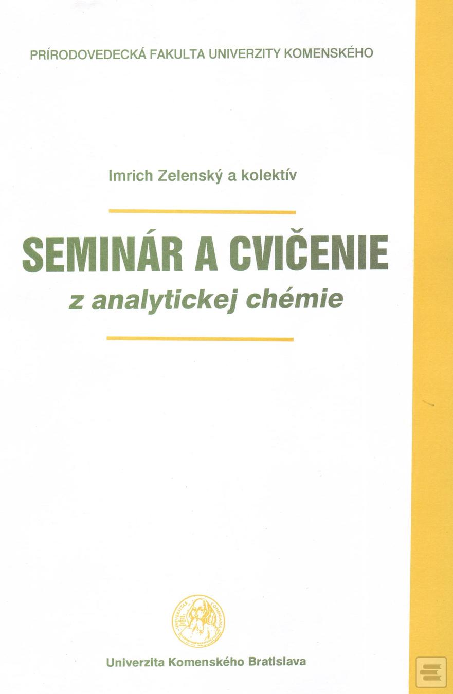 Seminár a cvičenie z ana… (Imrich Zelenský a kol.)