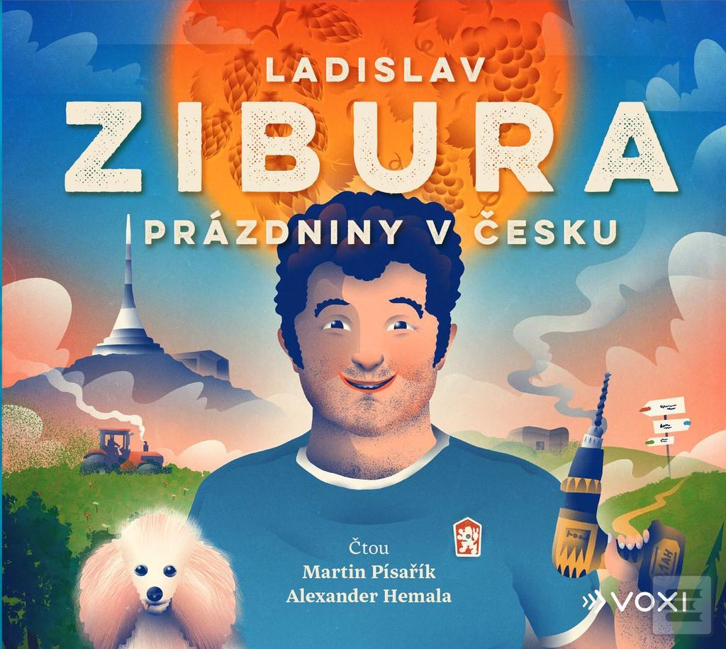 CD audio: Prázdniny v Česku (audiokniha) - 1. vydanie - Ladislav Zibura