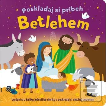 Kniha: Betlehem. Poskladaj si príbeh - Vylúpni si z knižky jednotlivé dieliky a poskladaj si vlastný betlehem - Charlotte Pepperová